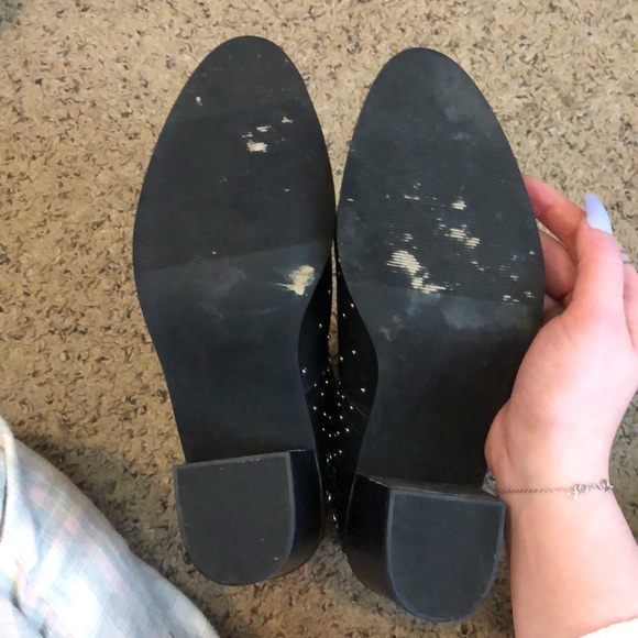 Black Grommet Boots - Picture 5 of 6